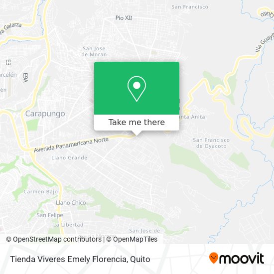 Tienda Viveres Emely Florencia map
