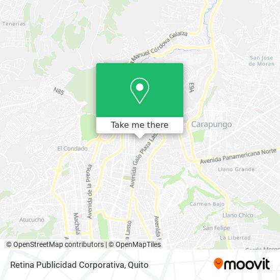 Retina Publicidad Corporativa map