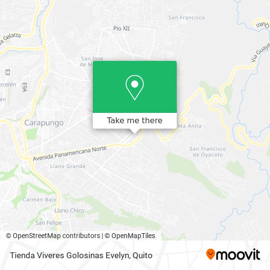 Tienda Viveres Golosinas Evelyn map
