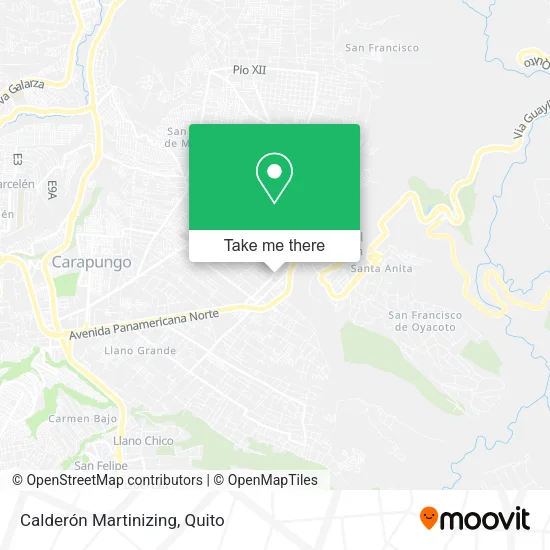 Calderón Martinizing map