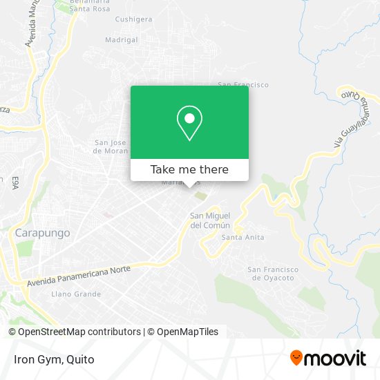 Mapa de Iron Gym