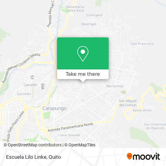 Escuela Lilo Linke map