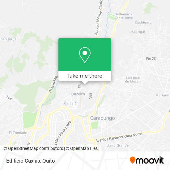 Mapa de Edificio Caxias