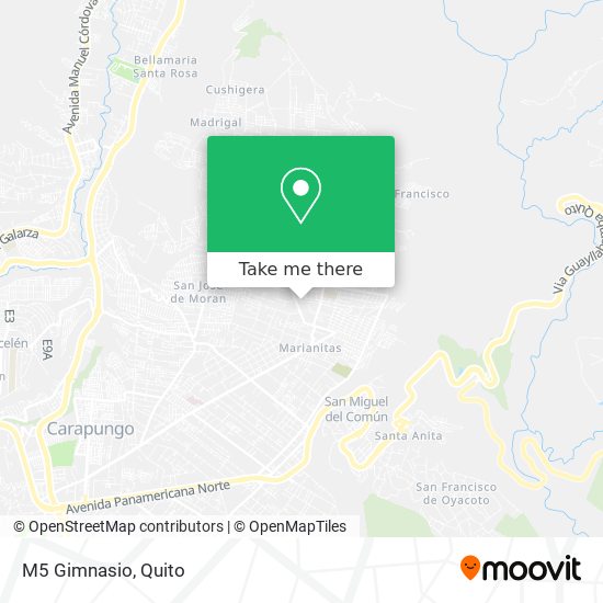 M5 Gimnasio map