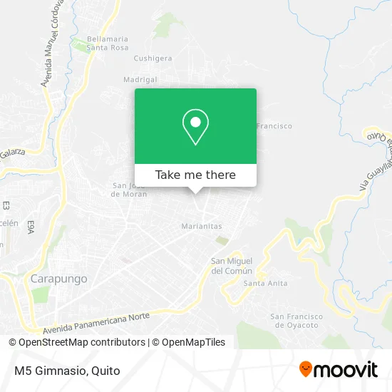 M5 Gimnasio map