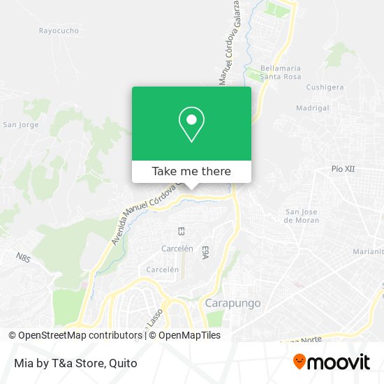 Mapa de Mia by T&a Store