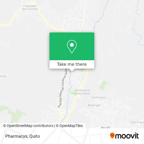 Pharmacys map