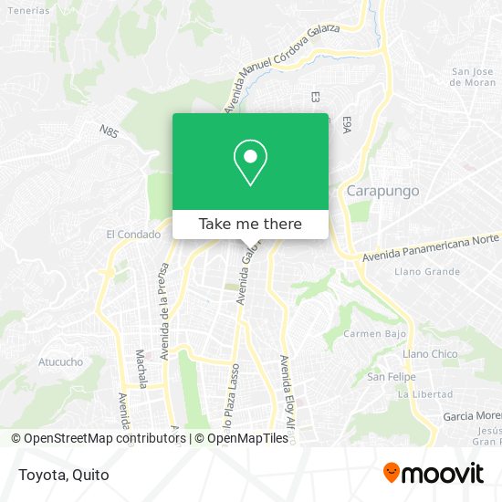 Toyota map