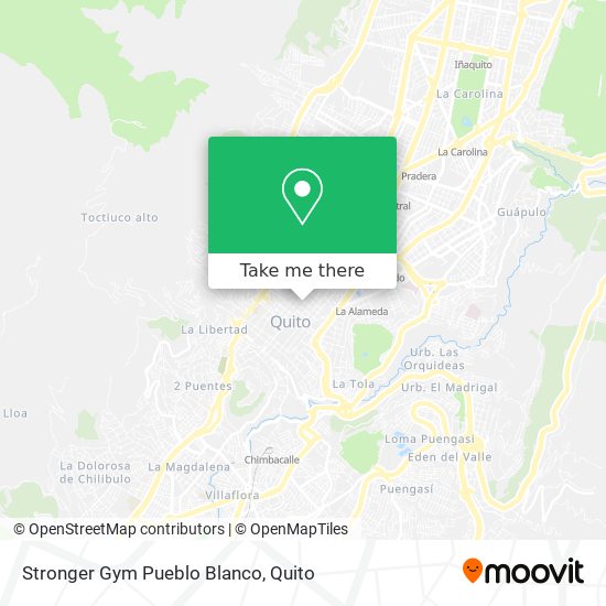Mapa de Stronger Gym Pueblo Blanco