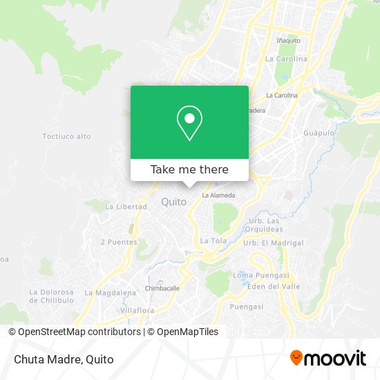 Chuta Madre map