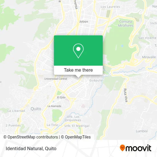 Identidad Natural map