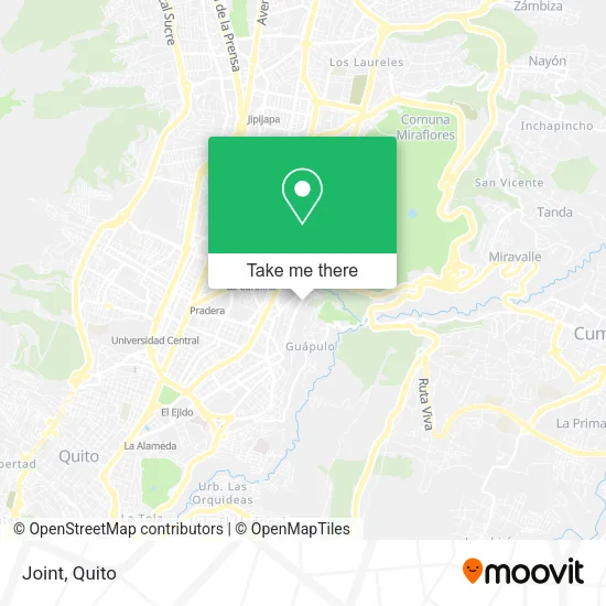 Joint map