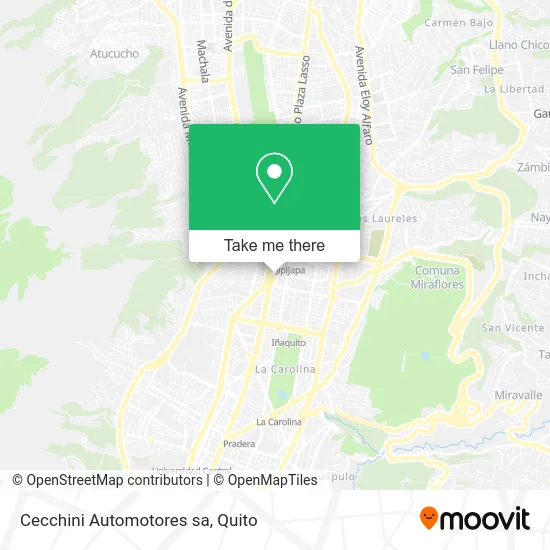 Cecchini Automotores sa map