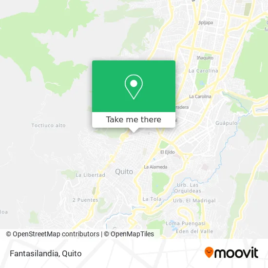 Fantasilandia map