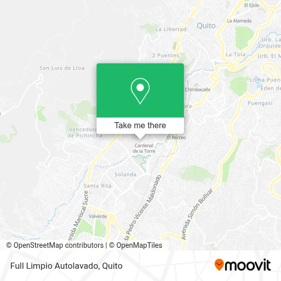 Full Limpio Autolavado map