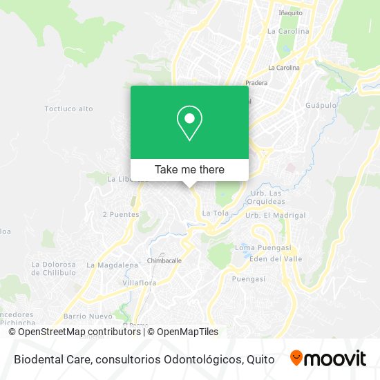 Biodental Care, consultorios Odontológicos map