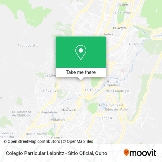 Colegio Particular Leibnitz - Sitio Oficial map