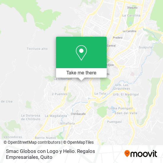 Smac Globos con Logo y Helio. Regalos Empresariales map
