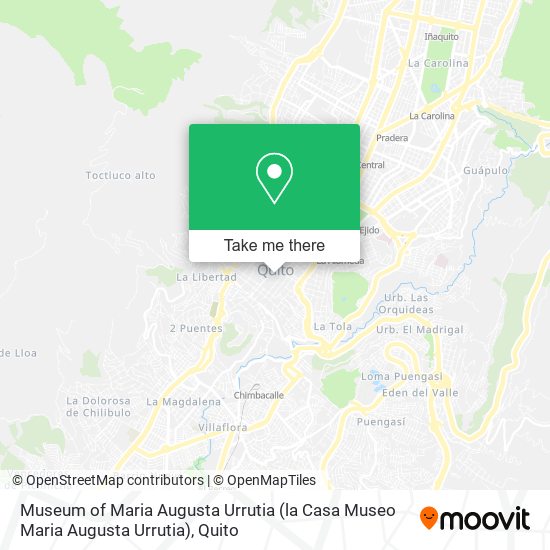 Mapa de Museum of Maria Augusta Urrutia (la Casa Museo Maria Augusta Urrutia)