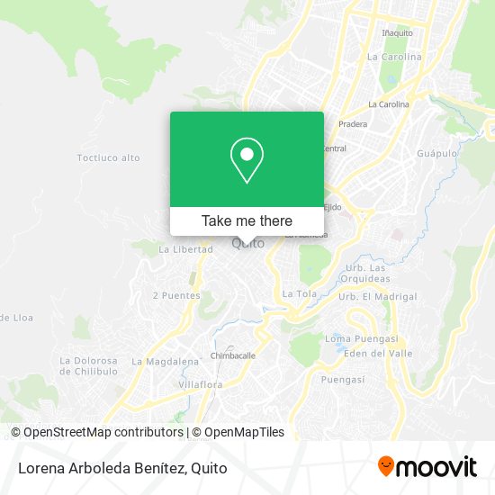 Lorena Arboleda Benítez map