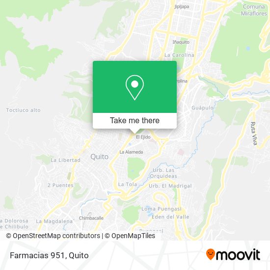 Farmacias 951 map