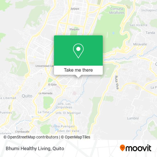 Mapa de Bhumi Healthy Living