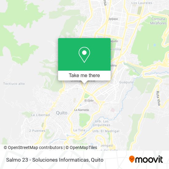 Salmo 23 - Soluciones Informaticas map