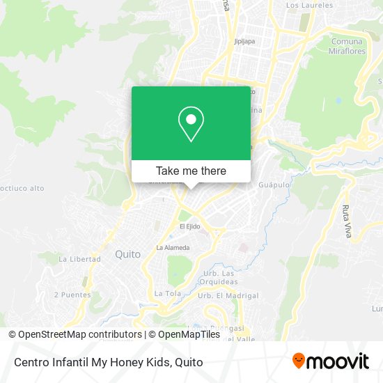 Mapa de Centro Infantil My Honey Kids