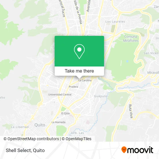 Shell Select map
