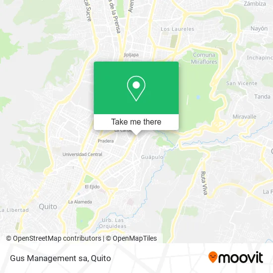 Gus Management sa map