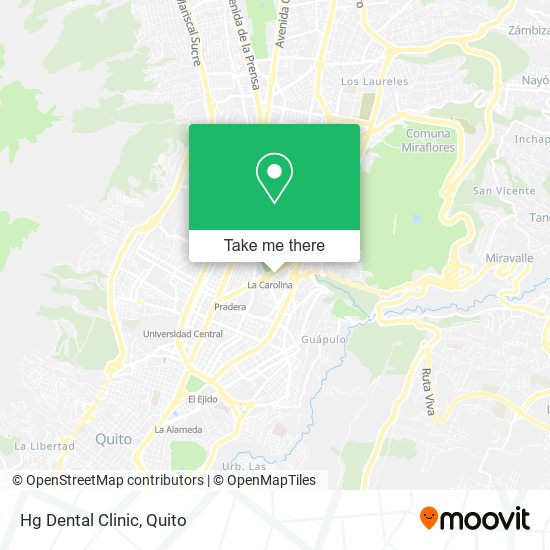 Mapa de Hg Dental Clinic