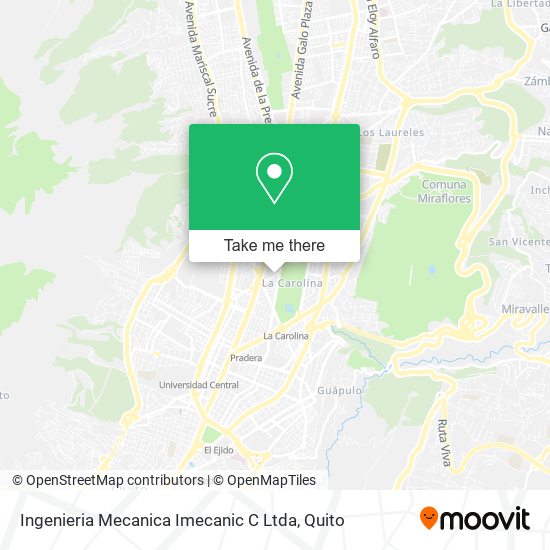 Ingenieria Mecanica Imecanic C Ltda map