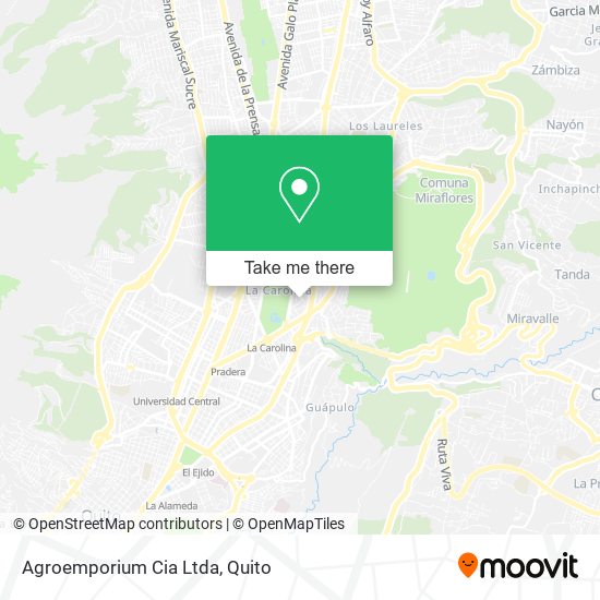 Agroemporium Cia Ltda map