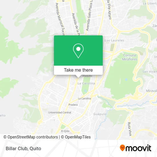 Billar Club map