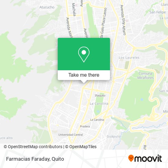 Farmacias Faraday map