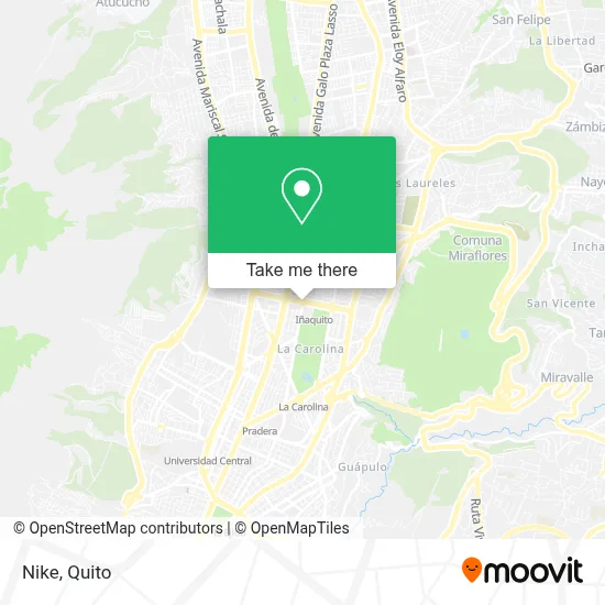 Nike map