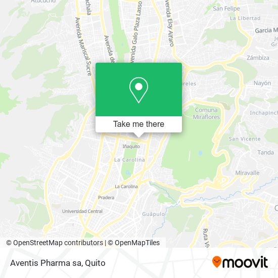 Aventis Pharma sa map