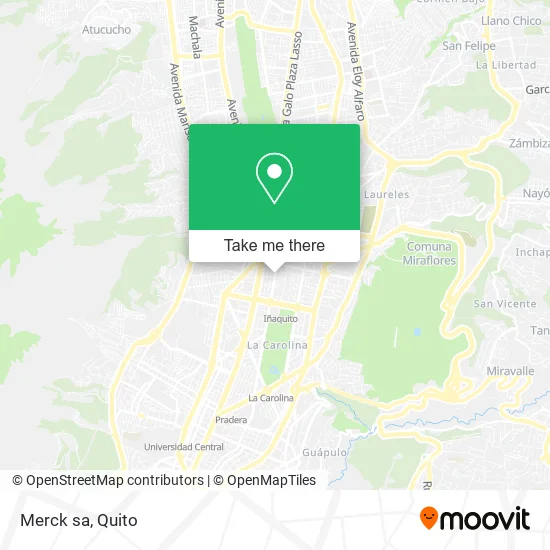 Merck sa map
