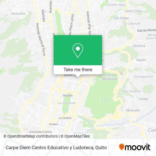Carpe Diem Centro Educativo y Ludoteca map