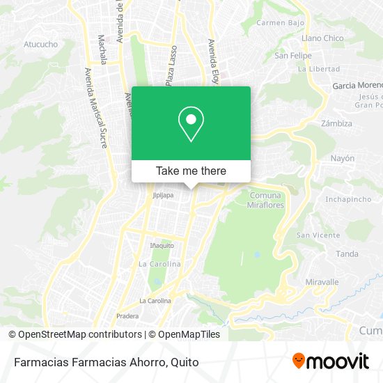 Farmacias Farmacias Ahorro map