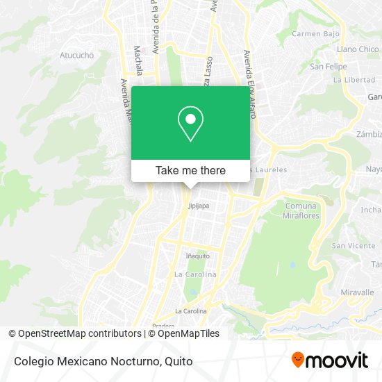 Colegio Mexicano Nocturno map