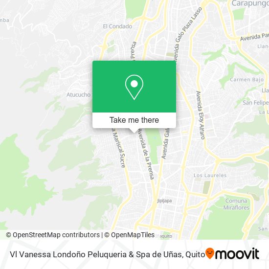 Vl Vanessa Londoño Peluqueria & Spa de Uñas map