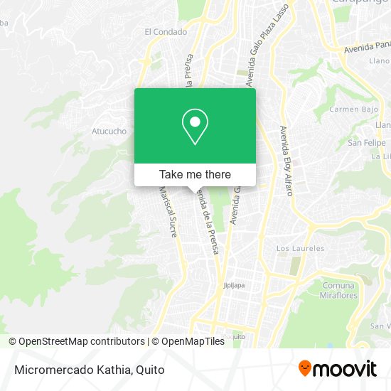 Micromercado Kathia map
