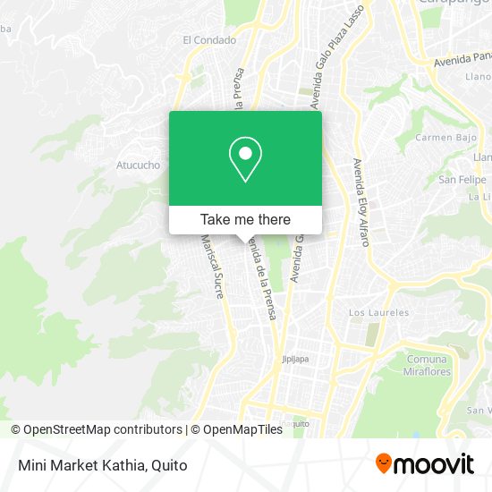 Mini Market Kathia map