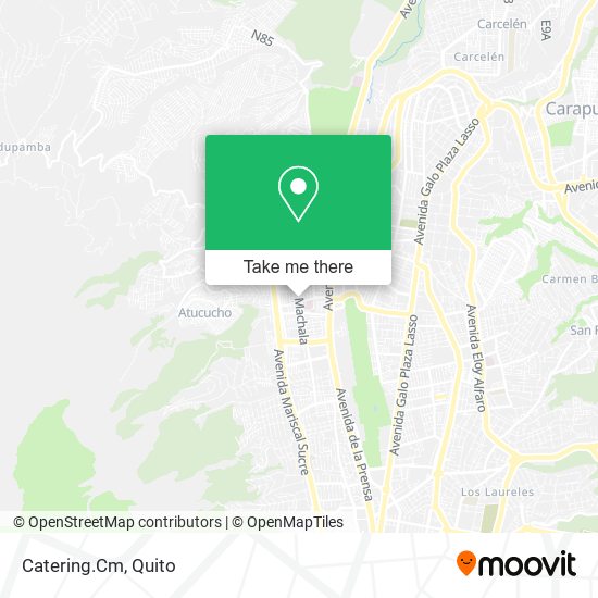 Mapa de Catering.Cm
