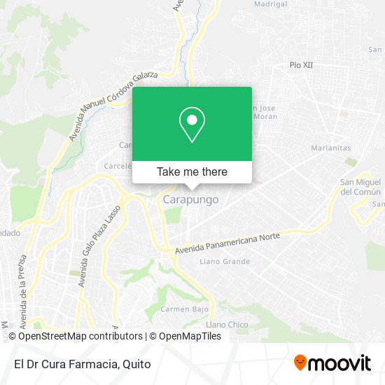 El Dr Cura Farmacia map