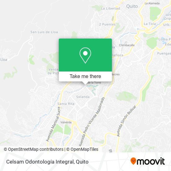 Celsam Odontología Integral map