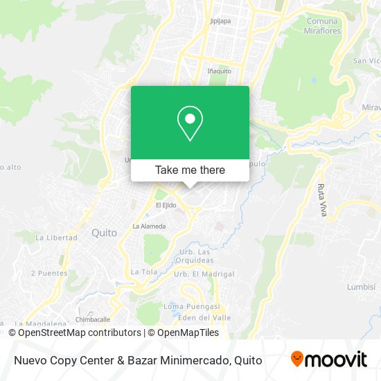 Nuevo Copy Center & Bazar Minimercado map