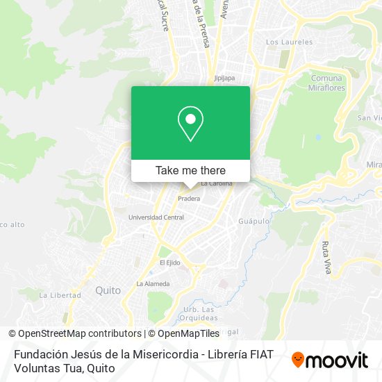 Fundación Jesús de la Misericordia - Librería FIAT Voluntas Tua map