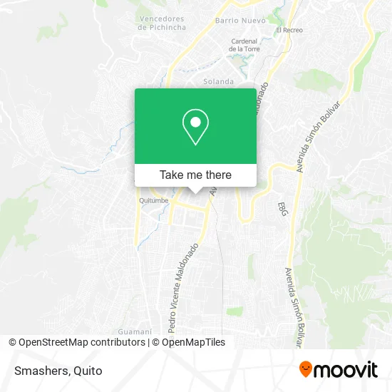 Smashers map